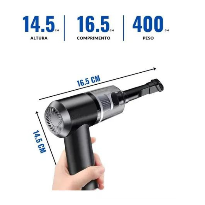 Mini Aspiradora Portátil Recargable
